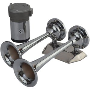 SEA-DOG 432620-1 MAXBLAST AIR HORN - MINI DUAL TRUMPET