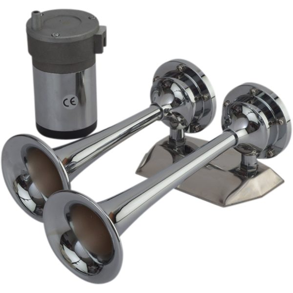 SEA-DOG 432620-1 MAXBLAST AIR HORN - MINI DUAL TRUMPET