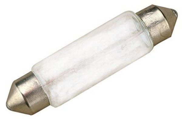 SEA-DOG 441071-1 12V Festoon Light Bulb, 10 W / .72 A