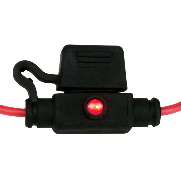 SEA-DOG 445097-1 ATM Mini Style Inline LED Fuse Holder - Up to 30A