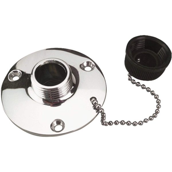 SEA-DOG 512120-1 Fresh Water Outlet CHR BR