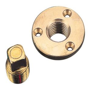SEA-DOG 520040-1 Garboard Drain & Plug, 2dia