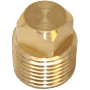 SEA-DOG 520041-1 Line Machined Bronze Garboard Replacement Plug 1/2 INCH NPT Line 520041
