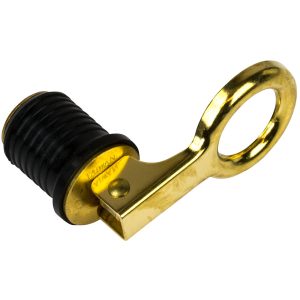 SEA-DOG 520072-1 BRASS SNAP HANDLE DRAIN PLUG - 1-1/4 INCH