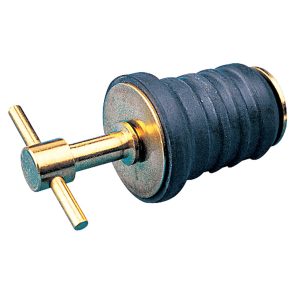 SEA-DOG 520082-1 Brass T-Handle Drain Plug - 1-1/4 INCH