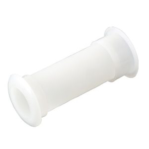 SEA-DOG 520320-1 HDPE DRAIN TUBE, Use With Snap Handle And T-Handle Drain Plugs; Flanged 90 Degree On One End; Motor Well/ Livewell/ Baitwell Mount; 1-1/4 Inch Outside Diameter; 2-1/2 Inch Length; HDPE/ ABS; White; Single
