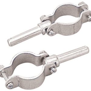SEA-DOG 582060-1 ZINC PLATED OARLOCK - 1/2, Fits 3/4 Inch To 1-7/16 Diameter Oars; Zinc Plated; Steel; Clamp-On; Set Of 2