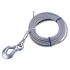 SEA-DOG 755220-1 GALVANIZED WINCH CABLE - 3/16 INCH X 20