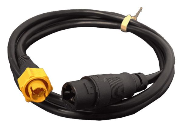 SIMRAD 000-14552001 Halo Dome Radar Ethernet Adapter Cable, RJ45 to 5 Pin Male, 1.5 m (4.9 ft)