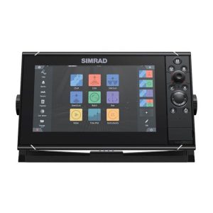 SIMRAD 000-15402001 NSS9 evo3S - 9-inch Multifunction Fish Finder Chartplotter with Preloaded C-MAP US Enhanced Charts