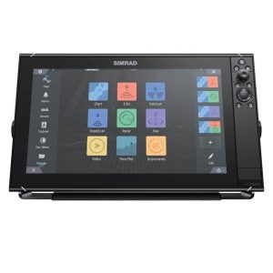SIMRAD 000-15404001 NSS16 Evo3S - 16-inch Multifunction Fish Finder Chartplotter with Preloaded C-MAP US Enhanced Charts