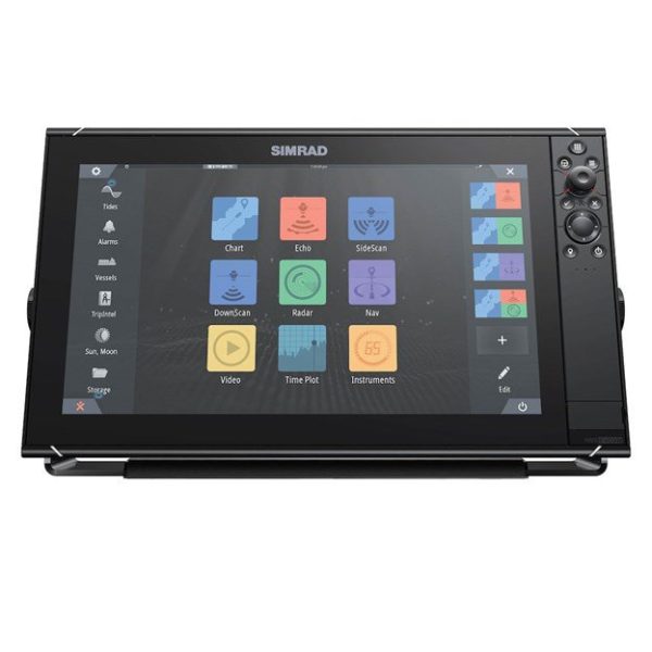 SIMRAD 000-15404001 NSS16 Evo3S - 16-inch Multifunction Fish Finder Chartplotter with Preloaded C-MAP US Enhanced Charts