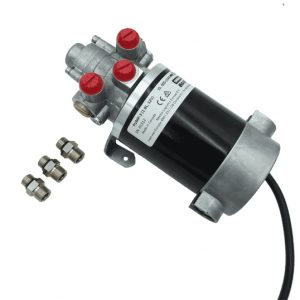 SIMRAD 000-15445-002 PUMP-3 - 12V 1.6L, Reversible Hydraulic Steering Pump For Boats Up To 50 Feet; 9.8 Cubic Inch to 33.5 Cubic Inch Capacity; 12 Volt Dc; With Three ORB-5 To 9/16 UNF Fittings