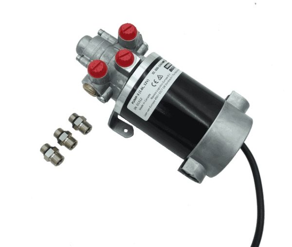 SIMRAD 000-15445-002 PUMP-3 - 12V 1.6L, Reversible Hydraulic Steering Pump For Boats Up To 50 Feet; 9.8 Cubic Inch to 33.5 Cubic Inch Capacity; 12 Volt Dc; With Three ORB-5 To 9/16 UNF Fittings