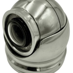 SIMRAD 000-15876-001 IP CAM-1 SS MARINE VIDEO CAMERA, With Night Vision; Without Microphone; Waterproof; Silver; 1920 x 1080 Resolution