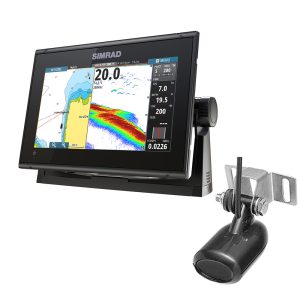 SIMRAD 000-16293-001 GO9 XSE Combo w/Transom Mount Transducer 83/200 kHz