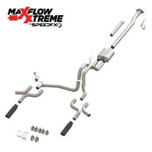 SPEEDFX 50301 MaxFlow Xtreme Cat Back Performance Exhaust System F150