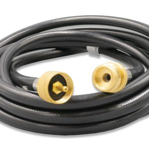 SUBURBAN LP-20UNEF12 12FT LP GAS EXTENSION HOSE; 12 X, For Connecting Portable Propane Appliance To Propane Tee; 1/4 Inch Inside Diameter; 1 Inch Male x 1 Inch Female; Without Regulator; 144 Inch Length