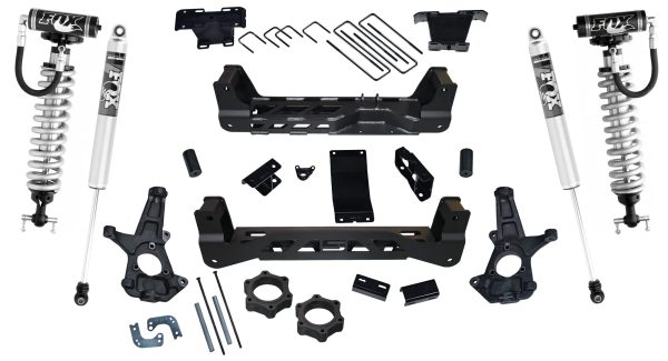SUPERLIFT K162FX 6.5 INCH Lift Kit for Chevy Silverado/GMC Sierra | Complete Lift Kit with Fox 2.0 Coilovers & Rear Shocks Fits 2007-2013 Chevrolet/GMC Silverado/Sierra 1500