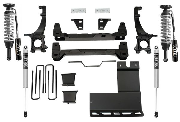 SUPERLIFT K253FX 6 INCH Lift Kit for Toyota Tacoma | Complete Lift Kit with Fox 2.0 Coilovers & Rear Shocks Fits 2016-2023 Toyota Tacoma