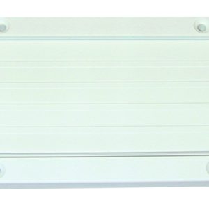 T-H MARINE LRS2DP Narrow Battery Tray Holder with Poly Strap - Space Saving Design Fits Group 29 and 31 Batteries - Boat and RV
