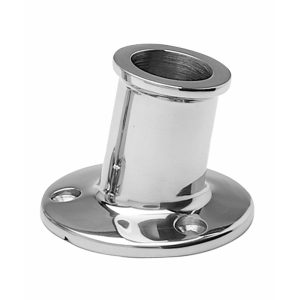TAYLOR MADE 965 1 INCH SS TOP MOUNT FLAG POLE SOCKET