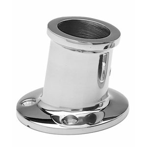 TAYLOR MADE 966 1-1/4 INCH SS TOP MOUNT FLAG POLE SOCKET