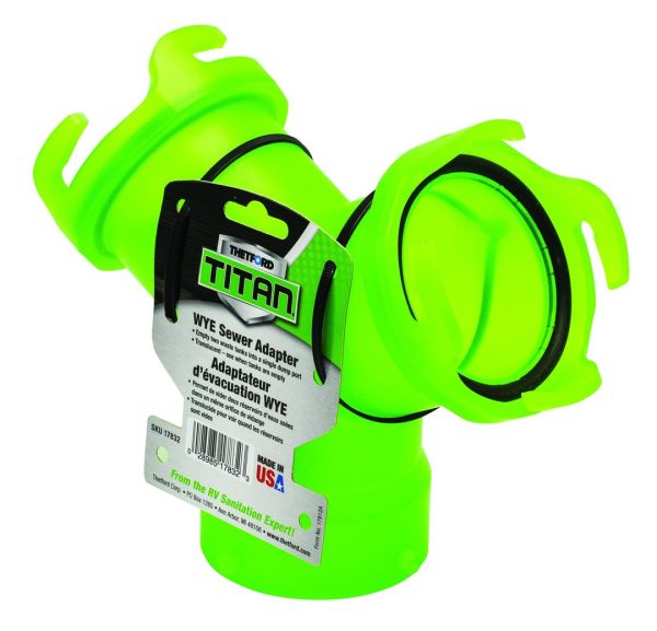 THETFORD 17832 Titan Wye Sewer Adapter