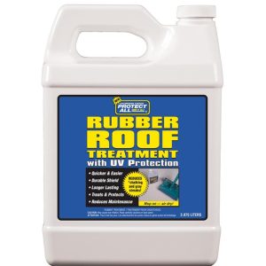 THETFORD 68128 Rubber Roof Protectant; Use To Protect All EPDM Rubber Roof Membranes To Extend The Life; 1 Gallon Jug; Single; With English Language Packaging; One Quart Treats Up To 2 To 3 Times Of 35 To 40 Feet Roof