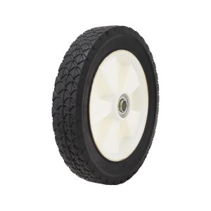 TOTE-N-STOR 20015 Portable Waste Holding Tank Wheel; Replacement For Tote-N-Stor 4-Wheeler Portable Waste Holding Tank; Rear Wheel; 10 Inch Diameter x 1-3/4 Inch Width; Rubber