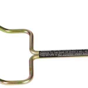 TOTE-N-STOR 25644 Towing Bracket for Portable Waste Transport, Yellow