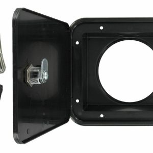 VALTERRA D040471BKV D04-0471BKVP Sewer Hose Hatch - Black