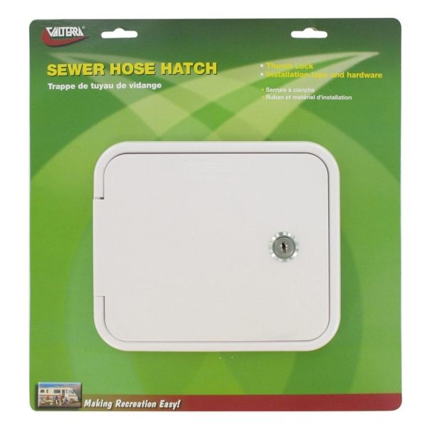 VALTERRA D040471VP D04-0471VP Carded Sewer Hose Hatch