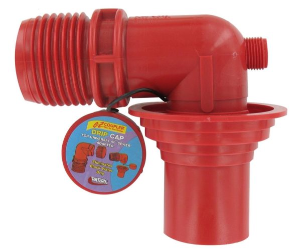 VALTERRA F023103 F02-3103 Red Bulk EZ Coupler Sewer Adapter
