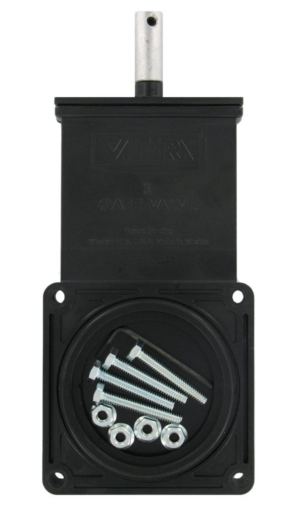 VALTERRA T1003PBC REPLACEMENT 3 INCH SEWER WASTE VALVE WITH HARDWARE