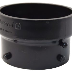 VALTERRA T1029-2 TERM ADAPT 3FT BAY X SLIP, For Connecting Sewer Hose to RV Sewer Waste Valve; Termination Adapter; 3 Inch Bayonet x 3 Inch Hub; Black
