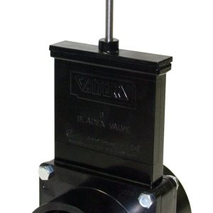 VALTERRA T40 ABS Gate Valve for RV, Camper, and More - 3-Inch Hub x Spigot Connection