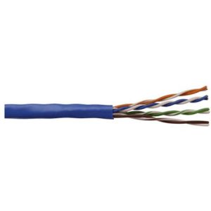 WAVENET CAT6E-CMR-BK CAT 6E 600MHz CMR BLACK 6E04URBK4N