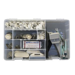 WELD MOUNT 1001003 EXECUTIVE ADHESIVE & FASTENER KIT WITH AT-8040 ADHESIVE