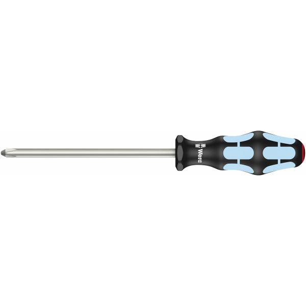 WERA 05032023001 Screwdriver: Phillips PH3 x 150mm - Stainless Steel with Lasertip