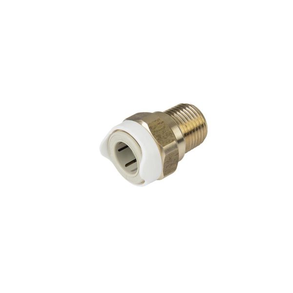 WHALE WX1513B New Pipework Systems Water Systems Wx1513b Adapter 1/2 INCH NPT 15mm Male