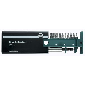 WIHA 71692 TorxPlus Bits-Selector and 1/4 INCH Magnetic Bit Holder Set - 11 Piece Set
