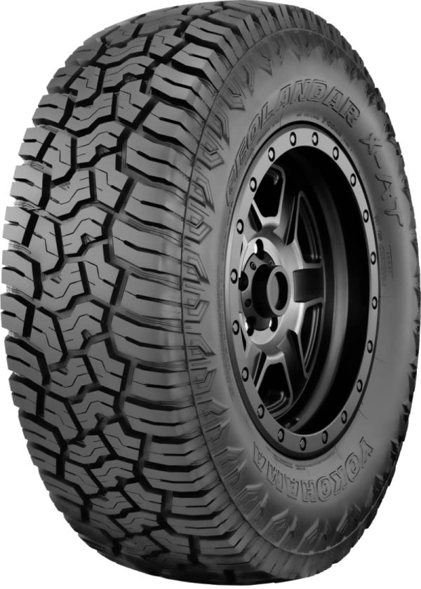 YOKOHAMA 110116004 Tire; GEOLANDAR X-AT; LT37 x 12.50R17; All Terrain Light Truck & SUV; Steel Belted; Radial