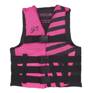 AIRHEAD 30081-06-A-BKHP Women s Trend Life Jacket, Coast Guard Approved, 2X-Large/3X-Large, Pink