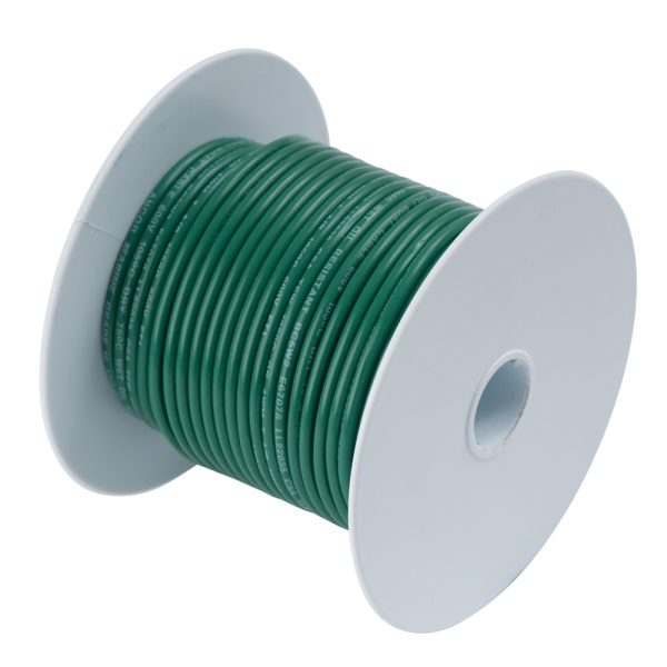 ANCOR 111302 GREEN 8 AWG TINNED COPPER WIRE - 25