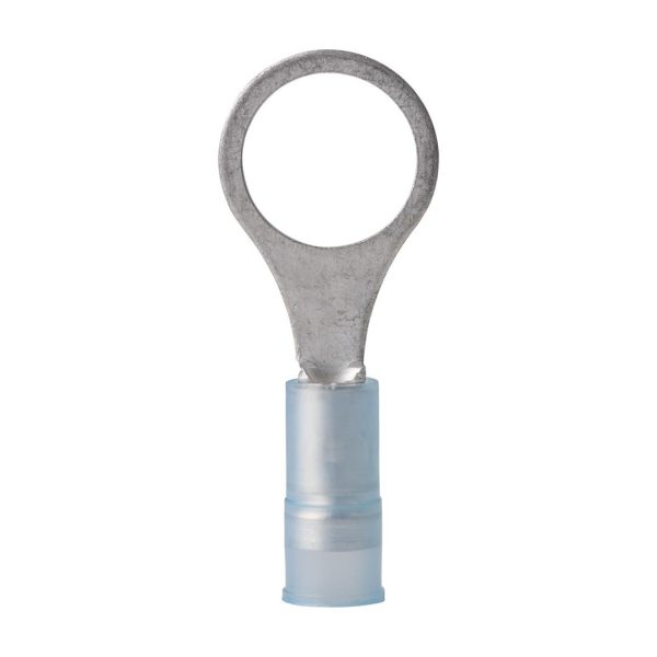 ANCOR 230216 Set of 5; Wire Terminal End; Marine Grade; 3/8 Inch Ring Terminal; 16-14 Gauge Wire; Tinned Copper Connector/ Nylon Insulation