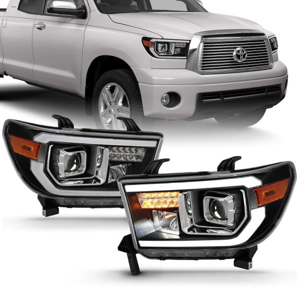 ANZO 111447 Projector Headlamps Fits Toyota Tundra