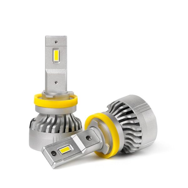 ARC LIGHTING 22111 Headlight Bulb; Tiny Monster Xtreme Series; H11; LED Bulb; 45 Watt; 9 To 16 Volt; 10000 Lumens; 6500K Light Color Temperature; Set Of 2