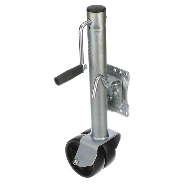 ATTWOOD 11126-4 FOLD-UP TRAILER JACK 1500 LB DUAL WHEEL