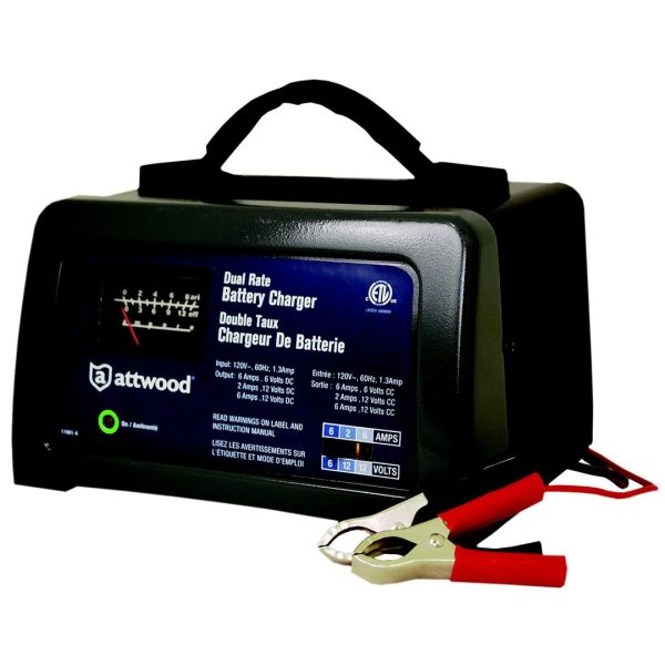 ATTWOOD 11901-4 & AUTOMOTIVE BATTERY CHARGER
